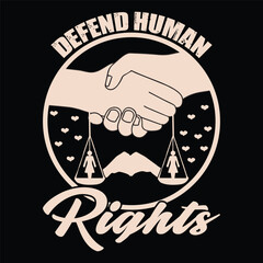 human rights tshirt design art