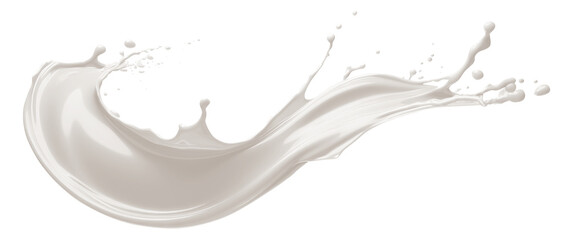 Splash of milk or cream, cut out