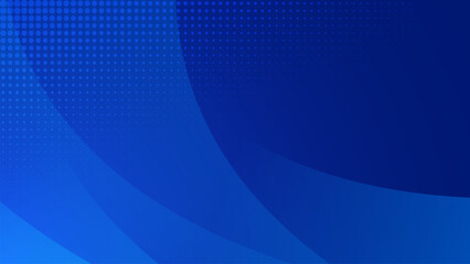 Abstract modern background gradient color. blue gradient with halftone decoration and dynamic curve.