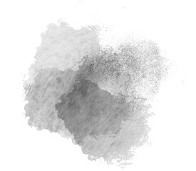 Gray watercolor stain