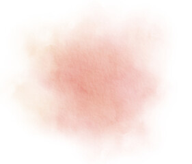 Pink watercolor stain