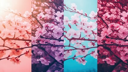 traditional and natural cherry blossom flower wallpaper