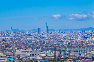 美しい大阪の町並み
