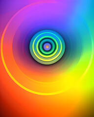 Colourful Concentric Circles
