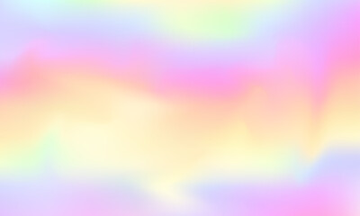 Vector abstract hologram gradient background