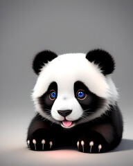 Fototapeta premium Panda cub