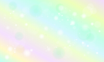 Vector abstract bokeh pastel gradient background