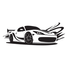 sport car vector, car illustration, car logo