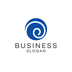 Obraz premium Swirl logo design , Brand Identity, flat icon, monogram, business, editable, eps, royalty free image, corporate brand, creative, icon