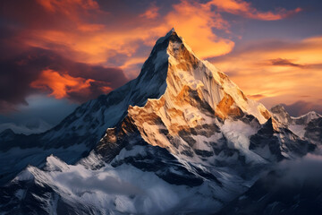 Mountain, mount Everest 