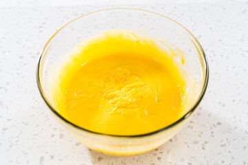 Simple vanilla bundt cake from box cake