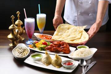 Dating at an Indian restaurant