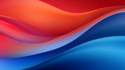 Dynamic flowing wallpaper with orange and blue color waves. high definition backgrounds.