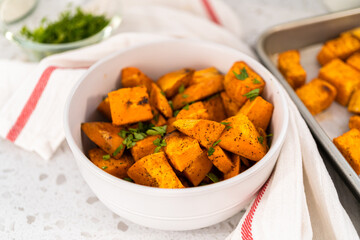 Simple Roasted Sweet Potatoes