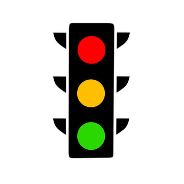 recommend clip art: traffic light icon vector with trendy design