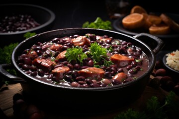 A rajma or dal makhani dish