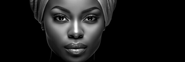 Portr&auml;t einer wundersch&ouml;ner Frau. Generiert mit KI