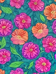 Zelfklevend Fotobehang Flower background  © adorablepaws