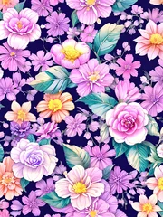 Rolgordijnen Flower background  © adorablepaws