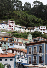 Fototapeta na wymiar Town of Cudillero, in Asturias (Spain)