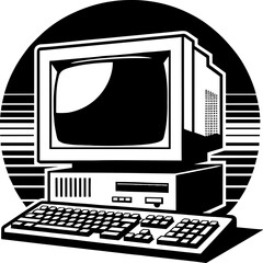 Retro PC Computer