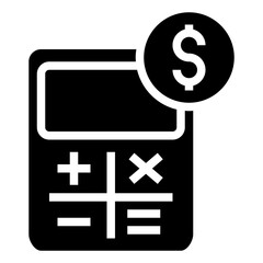 Obraz premium Order And Shipping_price calculation filled outline icon,linear,outline,graphic,illustration