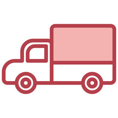 Order And Shipping_truck filled outline icon,linear,outline,graphic,illustration