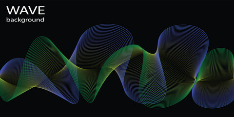 swirl lines Technology abstract lines on white background. Undulate Grey Wave Swirl, frequency sound wave, twisted curve lines with blend effect abstract vektor colorful