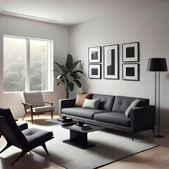 Fototapeta premium living room interior
