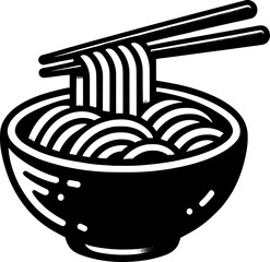 Bakso Meatball Noodle Logo