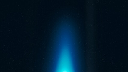 Blue flame gradient grainy background. Illuminated fire in cold tones. Noise texture effect. © Elena Uve