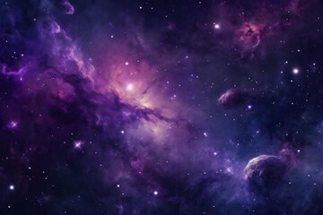 Naklejka premium background with space.Generative AI