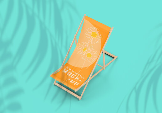 Folding Beach Chair Mockup