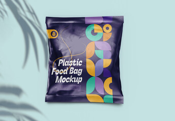 Plastic Chips bag mockup