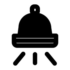 Alarm bell solid icon. Bell vector illustration isolated on white. Alarm glyph style design, designed for web and app. Eps 10