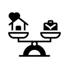 solid black icon for Load balancer