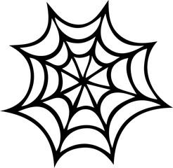 Spider web icon