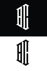 BC  monogram letter logo