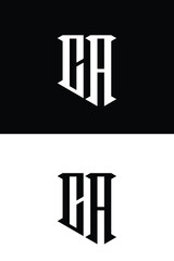 CA monogram letter logo