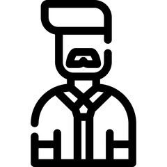 Male Professor Icon