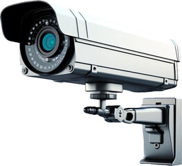 투명한 배경의 보안 카메라, CCTV