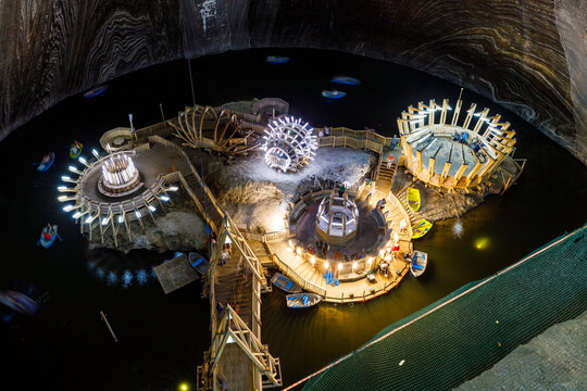 The Saltine of Turda in Romania