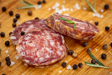 The Hesse smoked and dry traditional Sausage