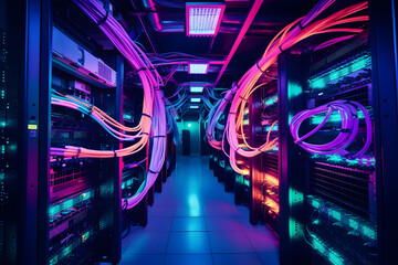 Computer networks. Server hardware. Structured cable networks. Equipment for production automation