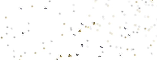 XMAS Stars - stars background, sparkle lights confetti falling. magic shining Flying christmas stars on night