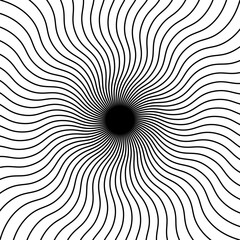 black white line optical ilusion