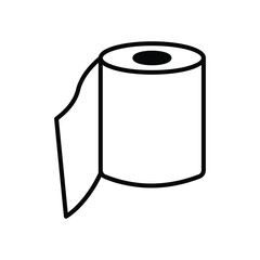 Tissue Roll icon. Suitable for Web Page, Mobile App, UI, UX and GUI design.