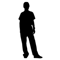 People silhouette overlay. Shape and shapes. Graphic resource and backdrop. PNG