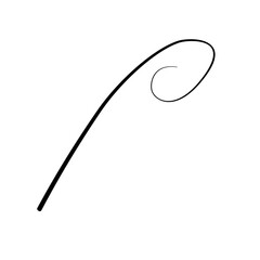 Abstract swirl ornaments. Twirl overlay. Shape and shapes. Graphic resource and backdrop. PNG