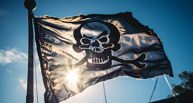 Old Pirate Flag